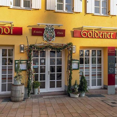 Hotel Restaurant Goldener Hirsch Donauwörth Esterno foto